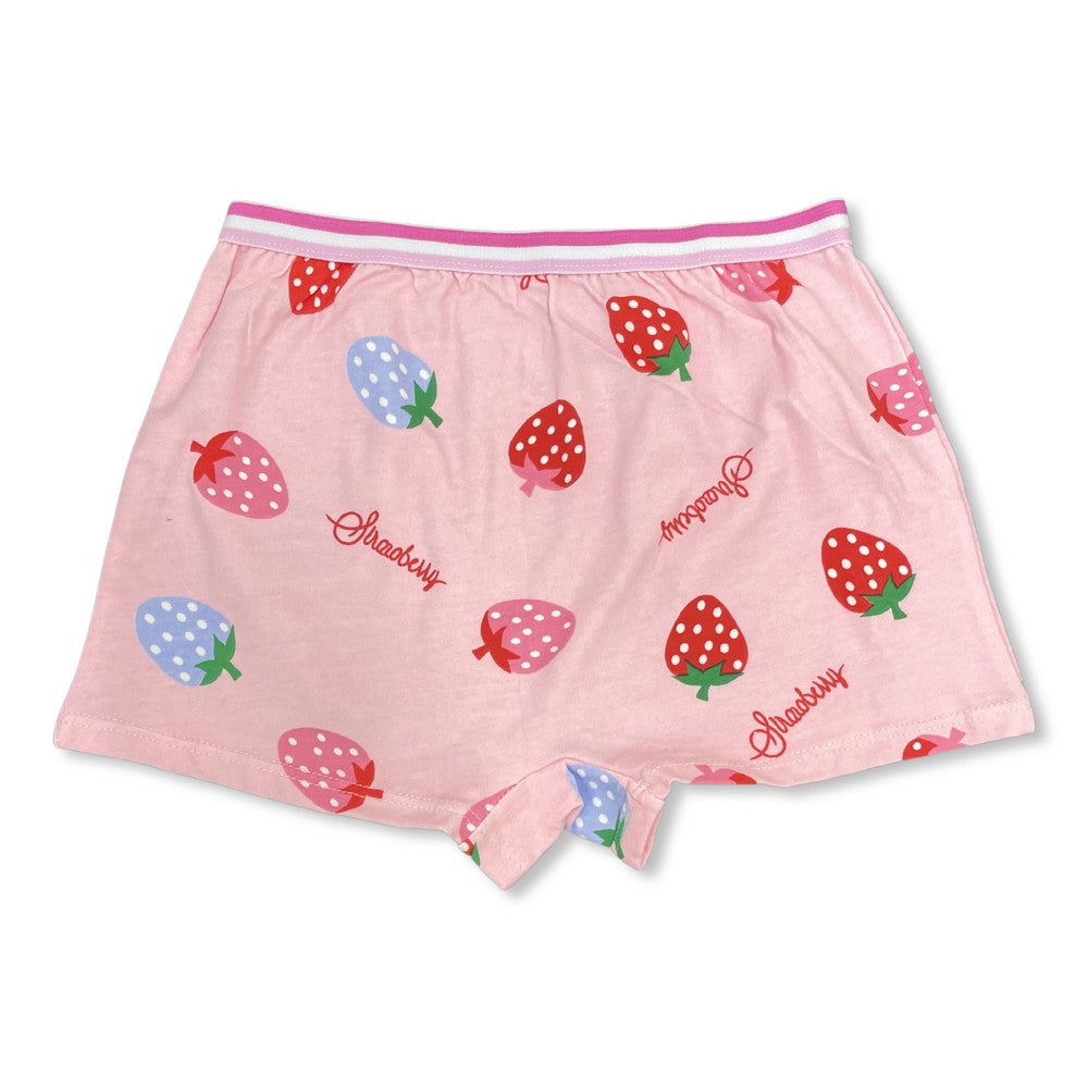 Blue & Red Strawberry print Boxer Shorts