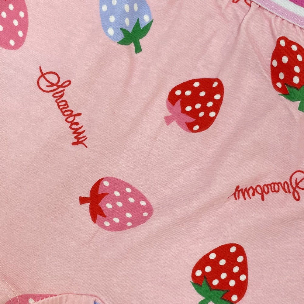 Blue & Red Strawberry print Boxer Shorts