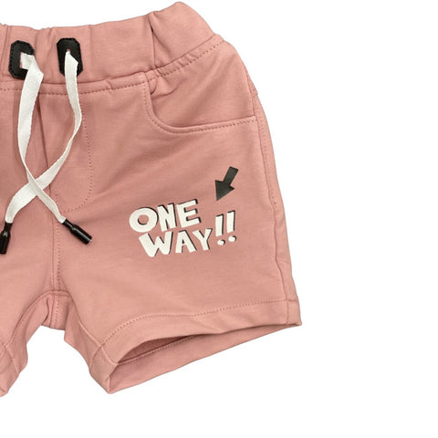 Pink Basic Shorts