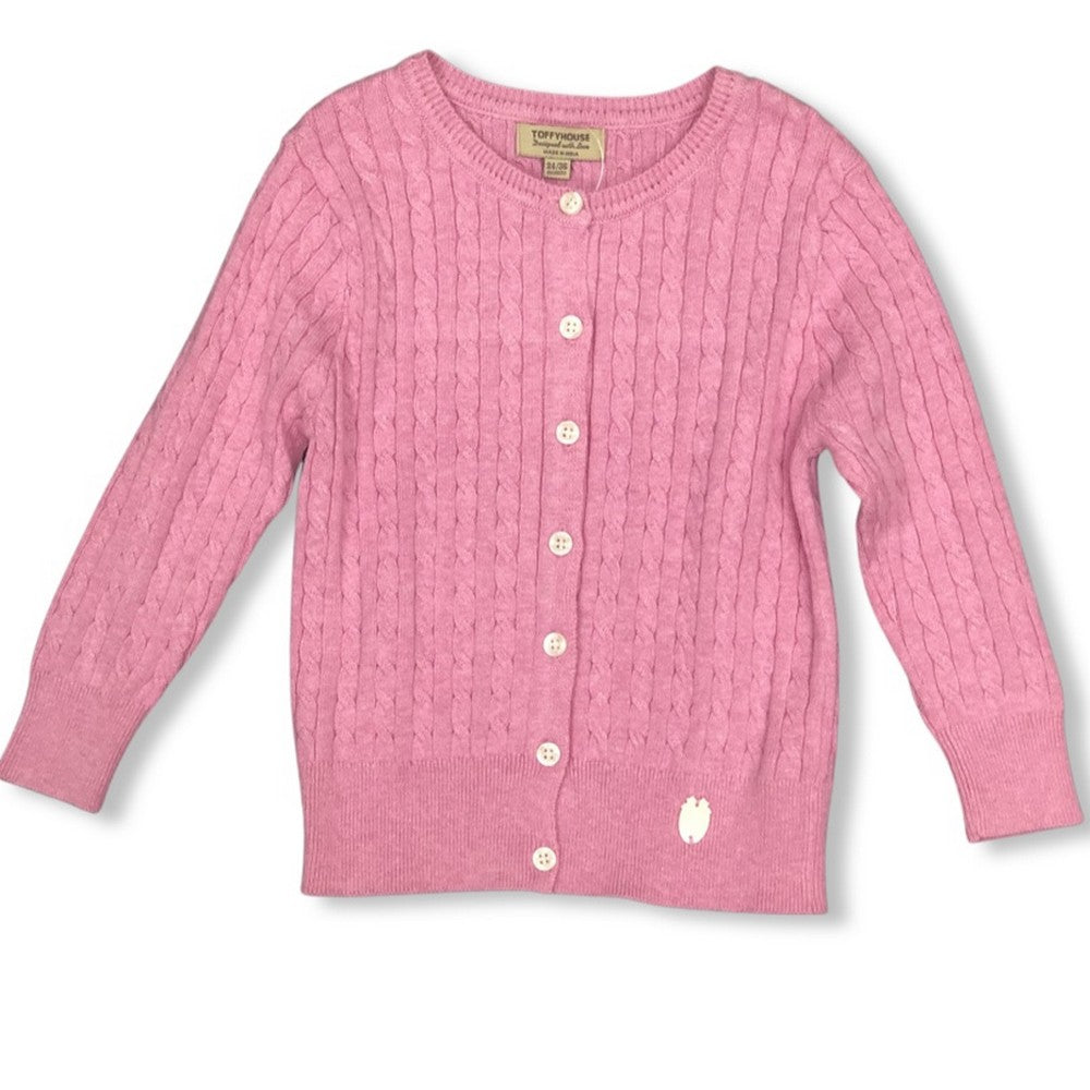 Pink Basic Woollen Sweater