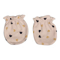 Heart Printed Mittens