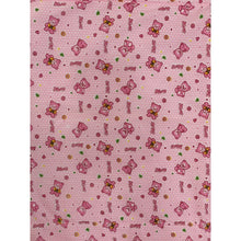 Load image into Gallery viewer, Soft Pink Teddy Cloth &amp; Plastic Bed Protector
