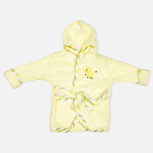 Load image into Gallery viewer, Yellow Elephant Hooded Bath Robe
