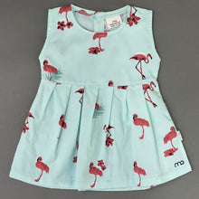 Load image into Gallery viewer, Flamingo Frock with Red Jacket
