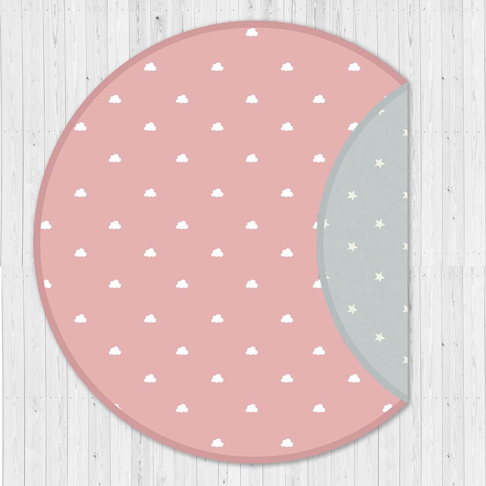 Pink Organic Cushioned Playmat
