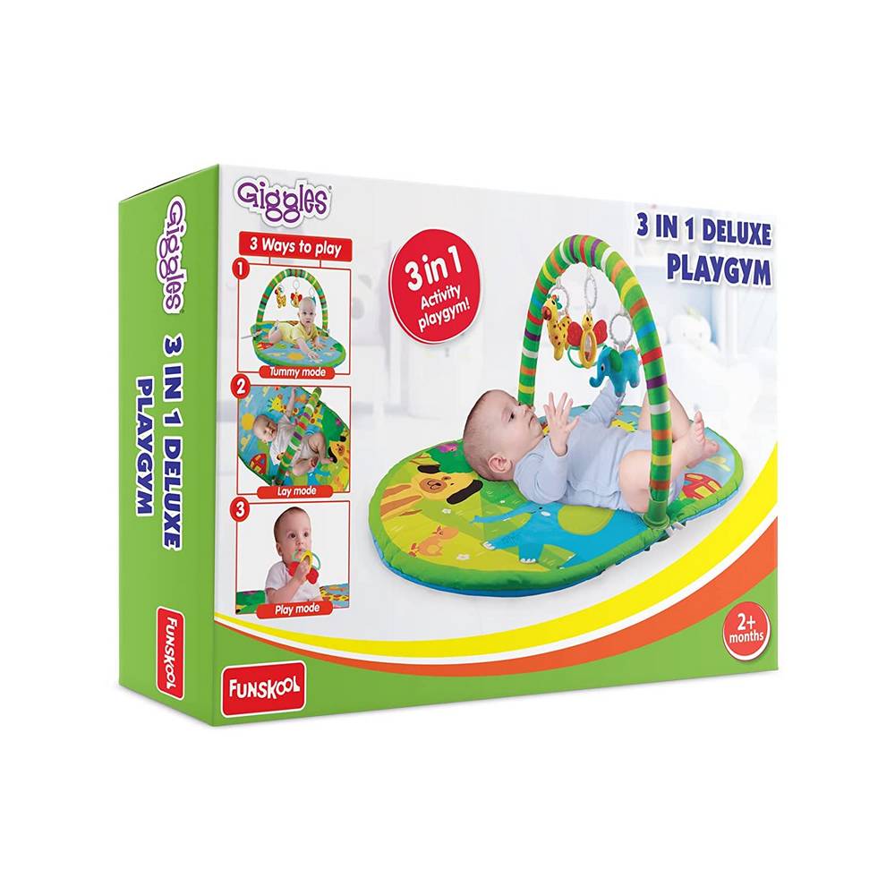 Green Deluxe Baby Playgym