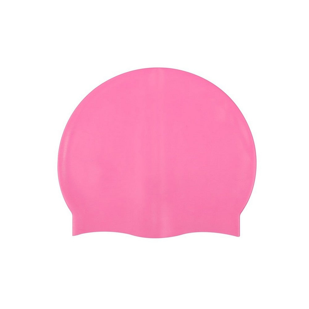 Classic Pink Silicone Swimming Cap