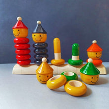 Load image into Gallery viewer, Panch Pandavas Stacking &amp; Nesting Toys
