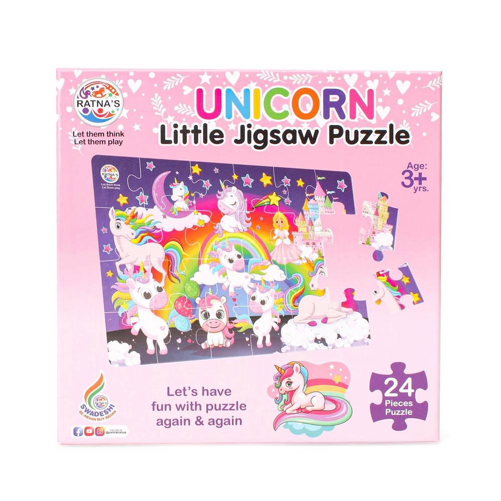 Unicorn Little Unicorn Jigsaw Puzzle - 24 Pieces