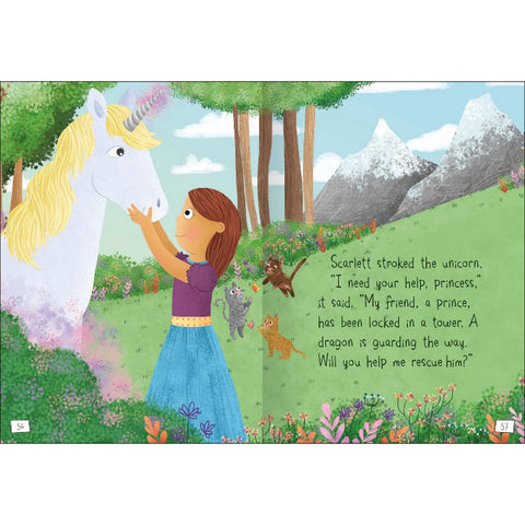 Purple Unicorn Stories Book
