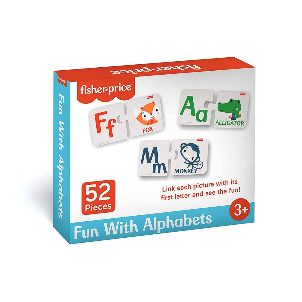 Fun With Alphabets Puzzle - 52 Pieces