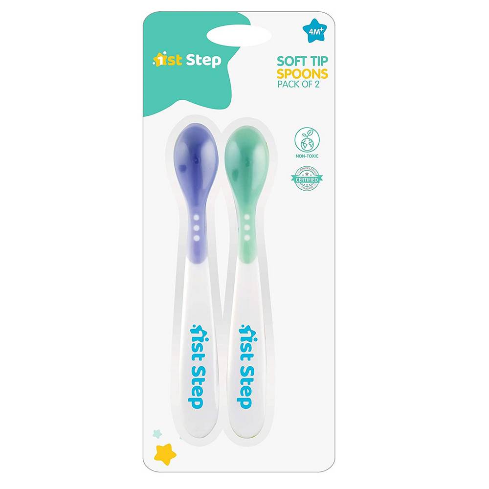 Blue And Green Heat Sensitive Spoons Pack Of 2