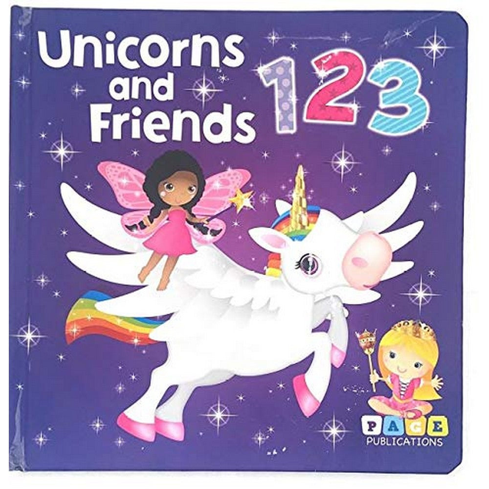 Unicorns And Friends 123 Board Book