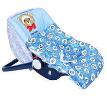 Load image into Gallery viewer, Blue Sea Theme Carry Cot With Back Storage
