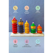 Load image into Gallery viewer, Panch Pandavas Stacking &amp; Nesting Toys
