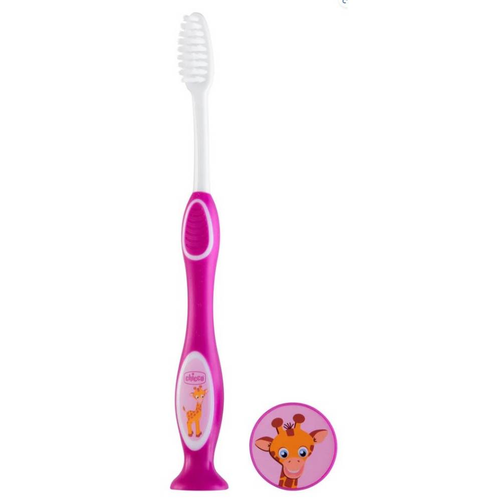 Purple Toothbrush With Bristle Cover