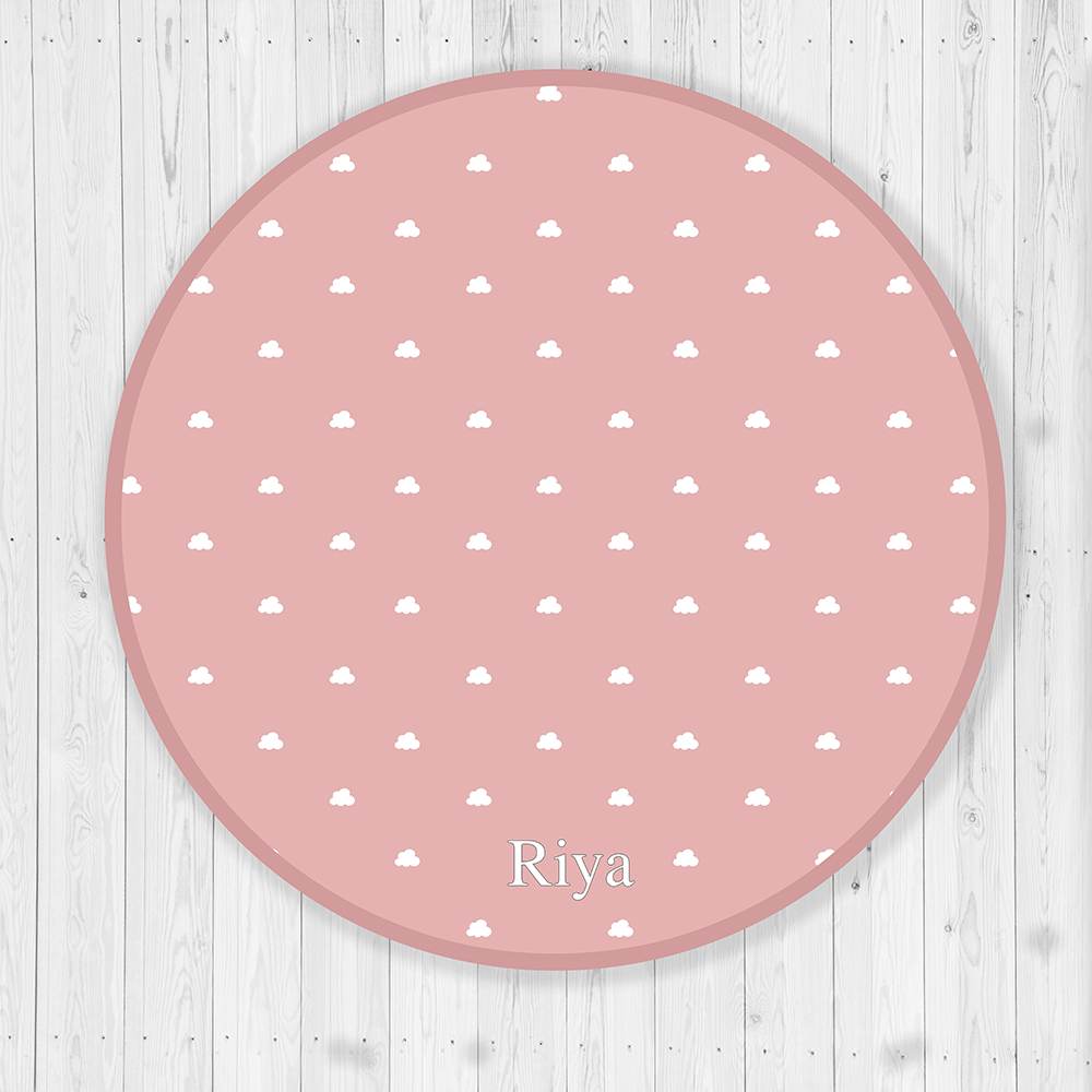 Pink Organic Cushioned Playmat