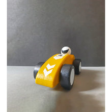 Load image into Gallery viewer, Racing Car Wooden Push And Pull Toy
