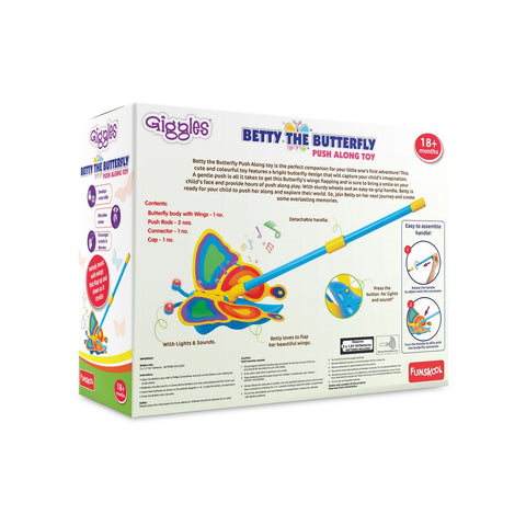 Betty The Butterfly Push Along Toy