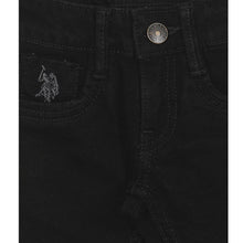 Load image into Gallery viewer, Navy Blue Mid Rise Solid Twill Shorts
