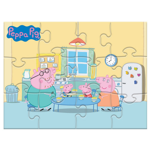 Peppa Pig Good Habits 2 In 1 Puzzle
