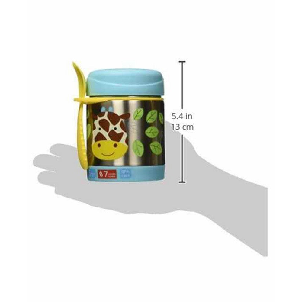 Skip Hop Blue Bee Printed Insulated Food Jar