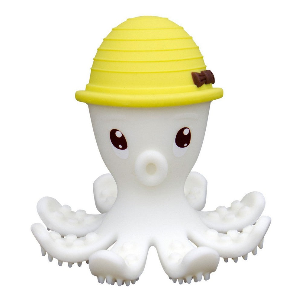 Yellow Octopus Teether Toy