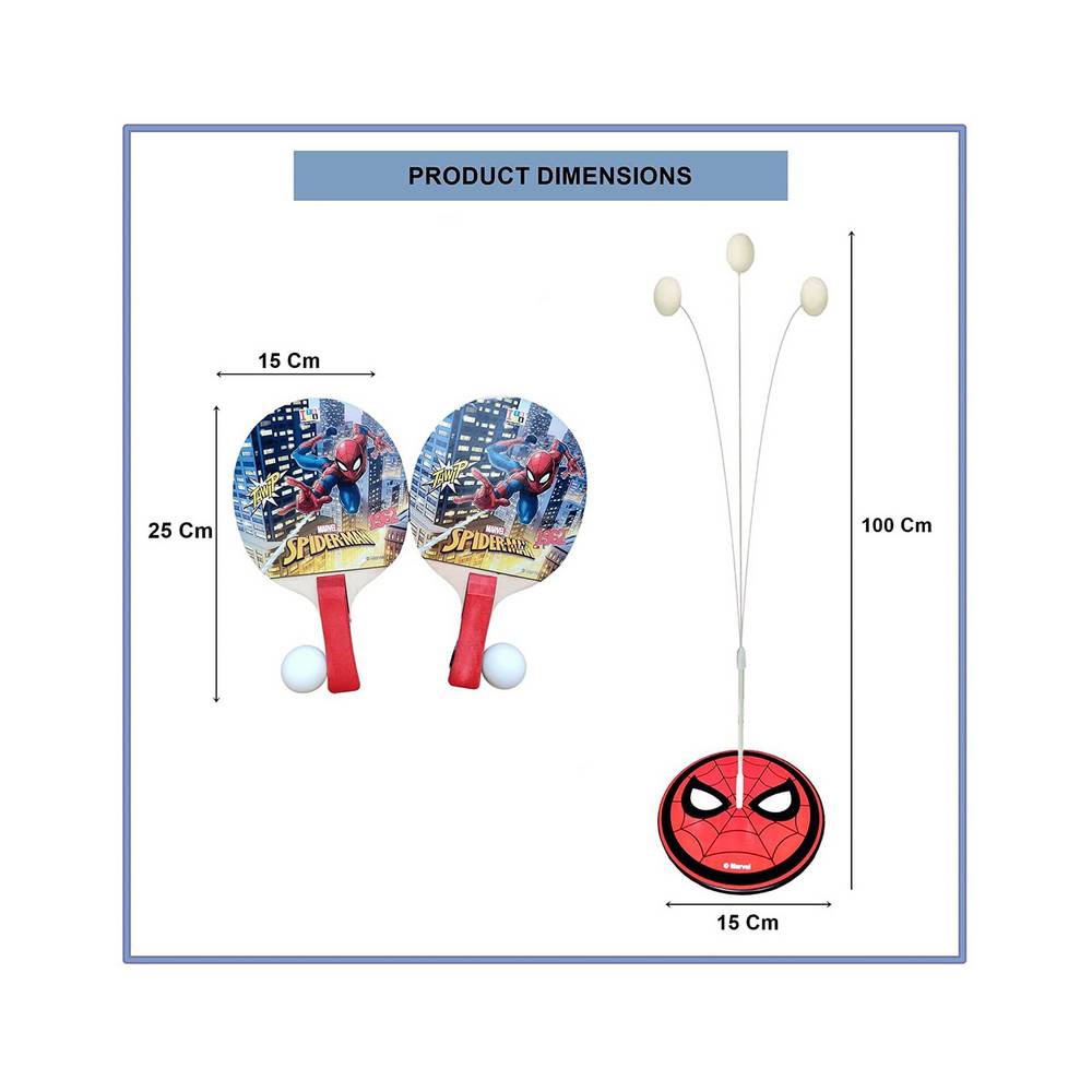 Red Spider Man Tennis Racket Set