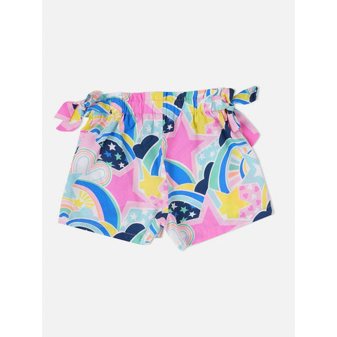 Colorful Abstract Printed Shorts