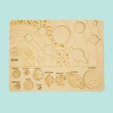 Load image into Gallery viewer, Solar System Wooden Puzzle
