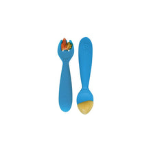 Load image into Gallery viewer, Blue Tiny Spoons - Pack of 2
