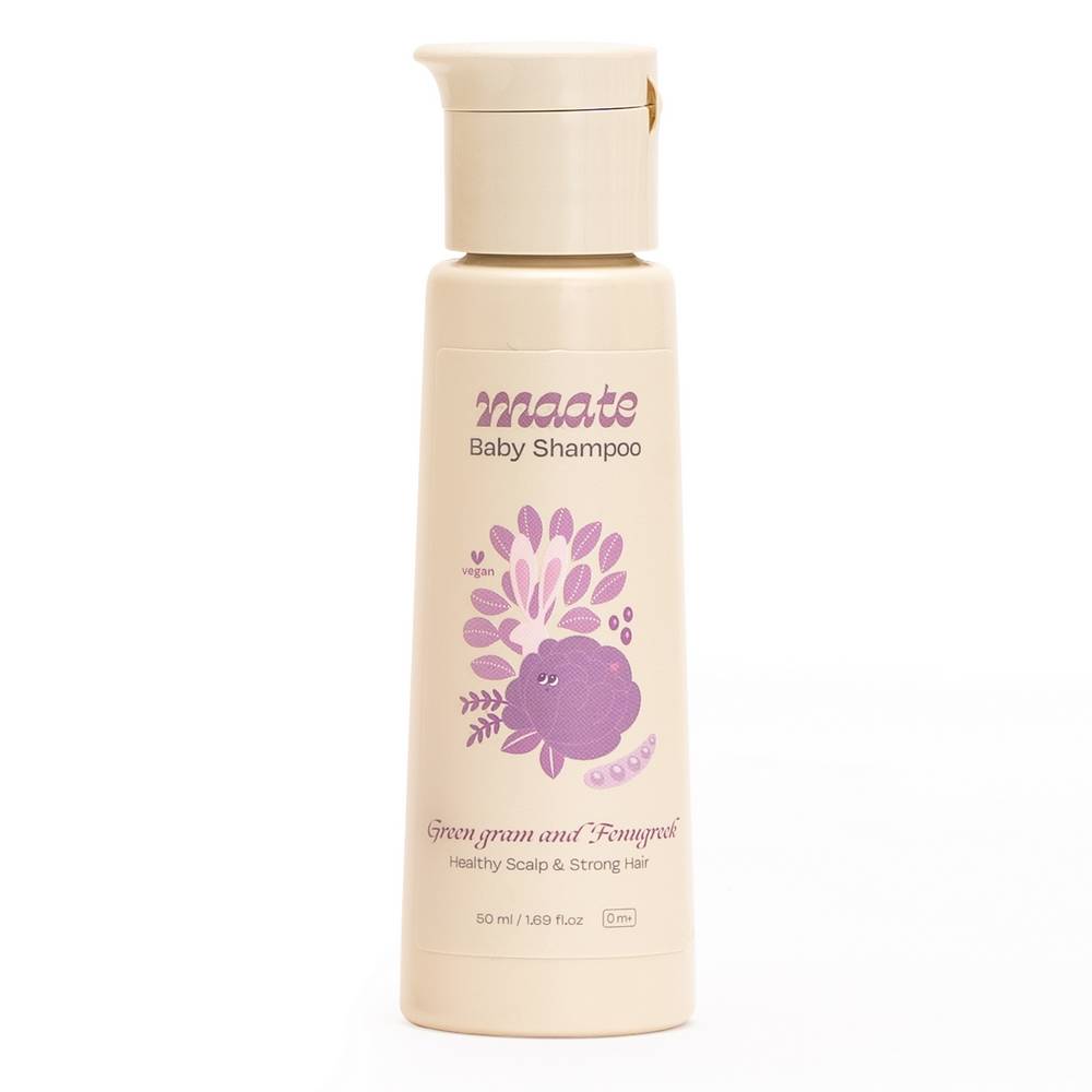 Natural Baby Shampoo With Plant-Based Mild Cleansers