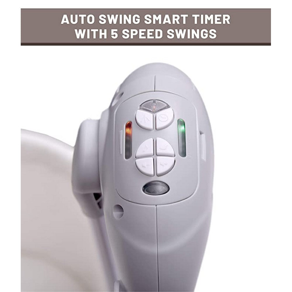 Lullabies The Auto Swing Baby Cradle - Cream