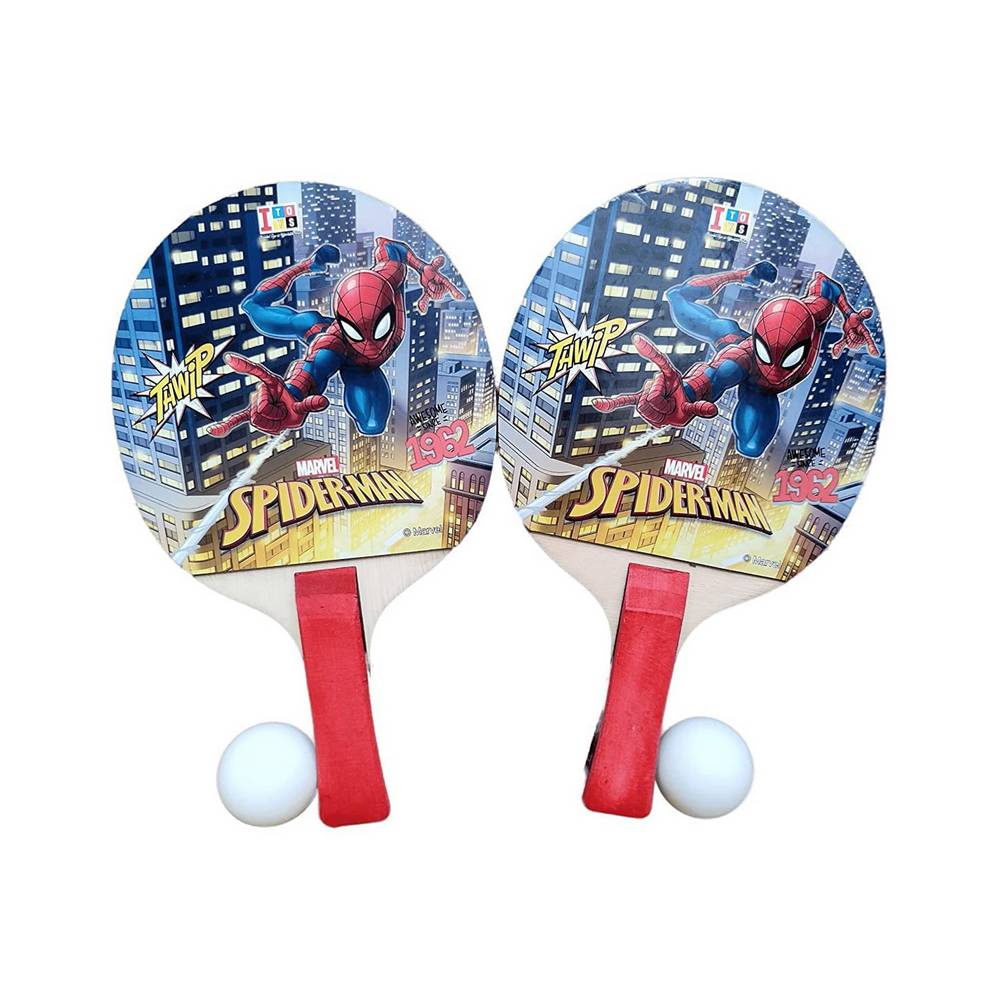 Red Spider Man Tennis Racket Set