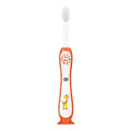 Orange Giraffe Printed Toothbrush
