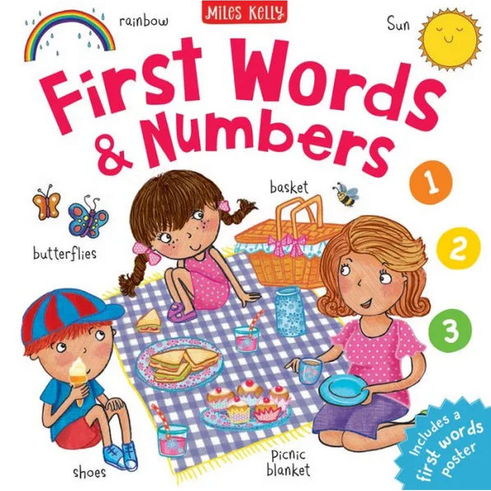 First Words & Numbers Book