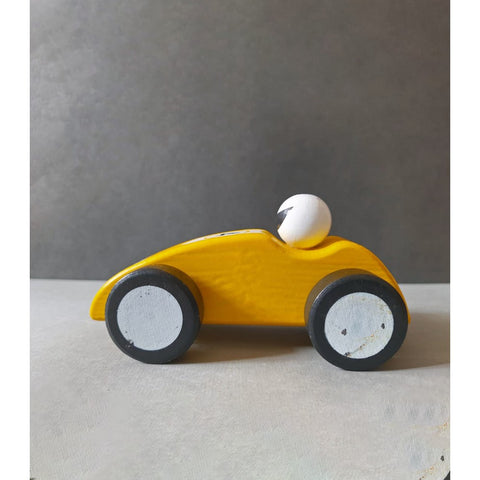 Racing Car Wooden Push And Pull Toy