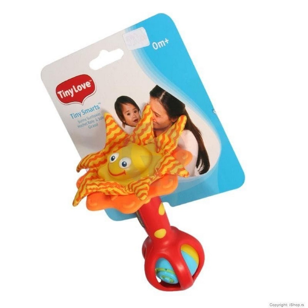 Sunflower Shaped Rattle