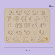 Load image into Gallery viewer, ABCD Wooden Puzzle
