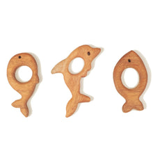 Load image into Gallery viewer, Fish Shape Neemwood Teether - Set Of 3
