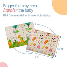 Load image into Gallery viewer, Animal Printed Double Sided Water Proof Baby Play Mat
