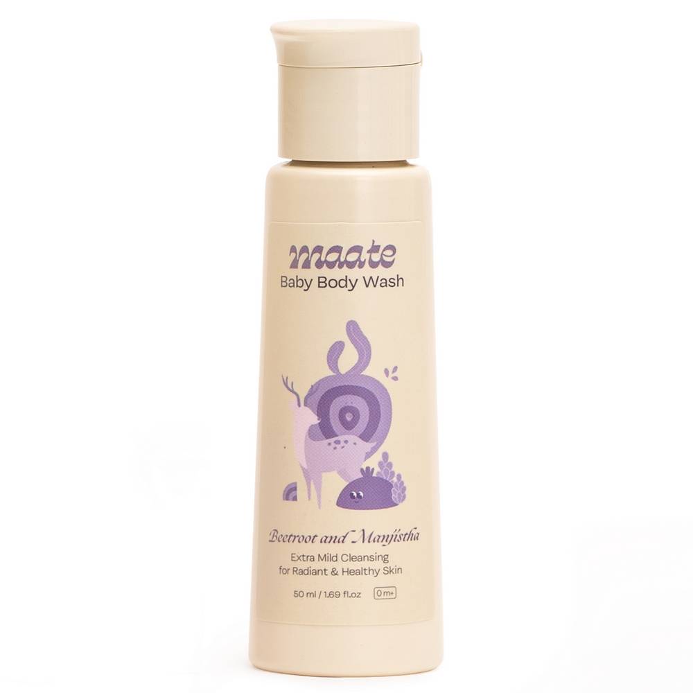 Natural Baby Body Wash With Plant-Based Mild Cleansers