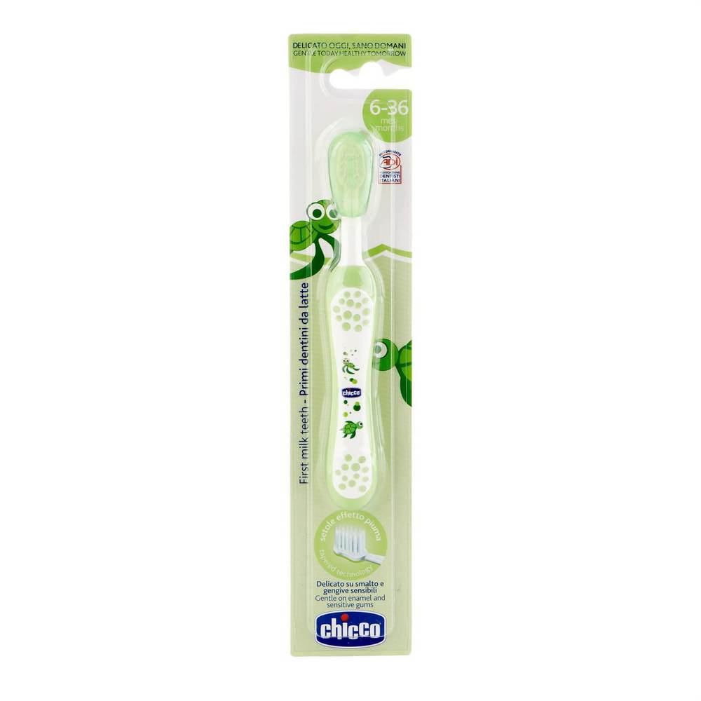 Green Baby Toothbrush