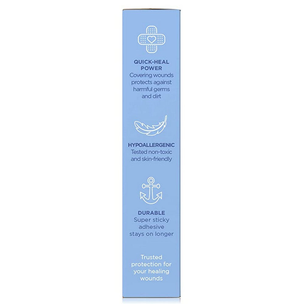 Blue Non-Toxic Printed Bandages