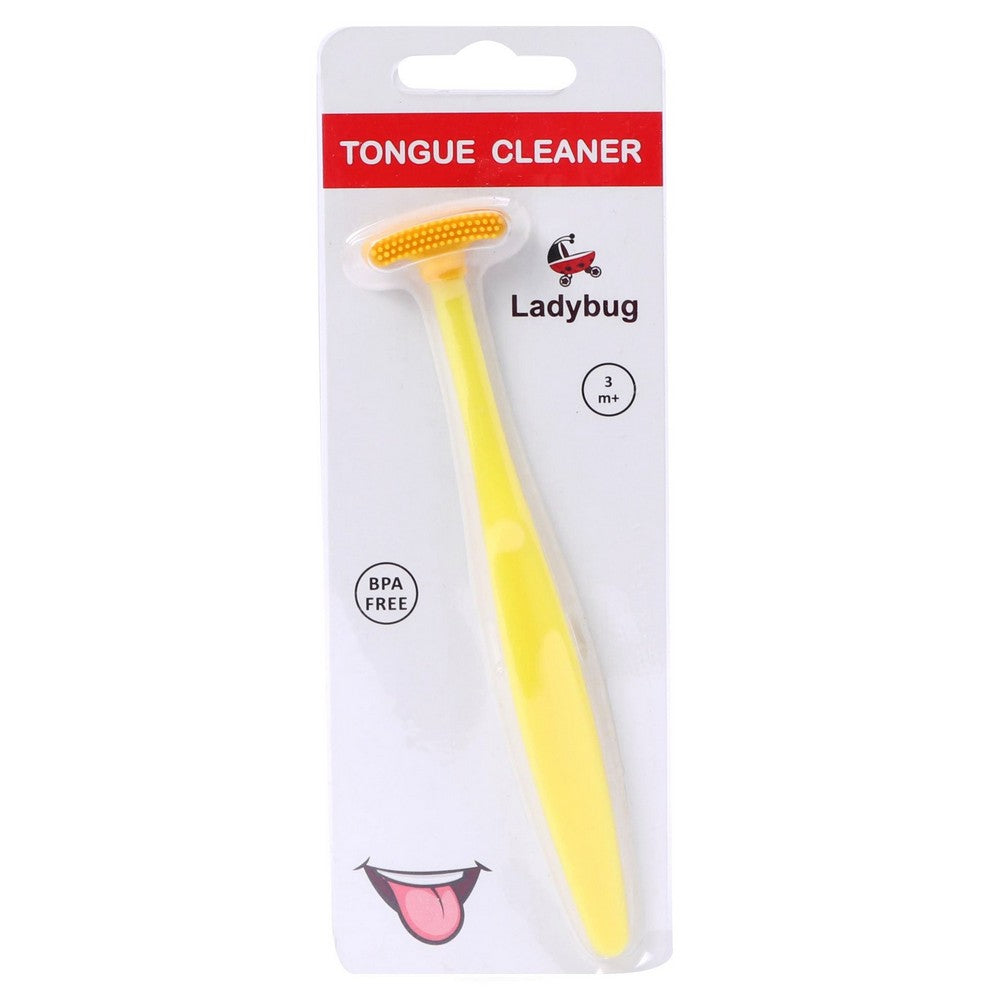 Yellow Baby Tongue Cleaner