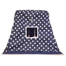 Load image into Gallery viewer, Blue Star Wooden Baby Playgym With Playmat And Mini Tent

