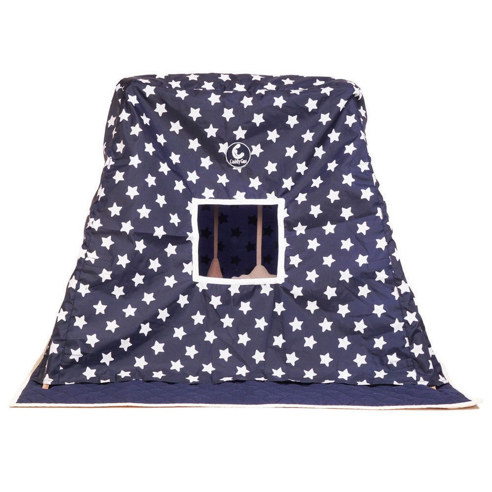 Blue Star Wooden Baby Playgym With Playmat And Mini Tent