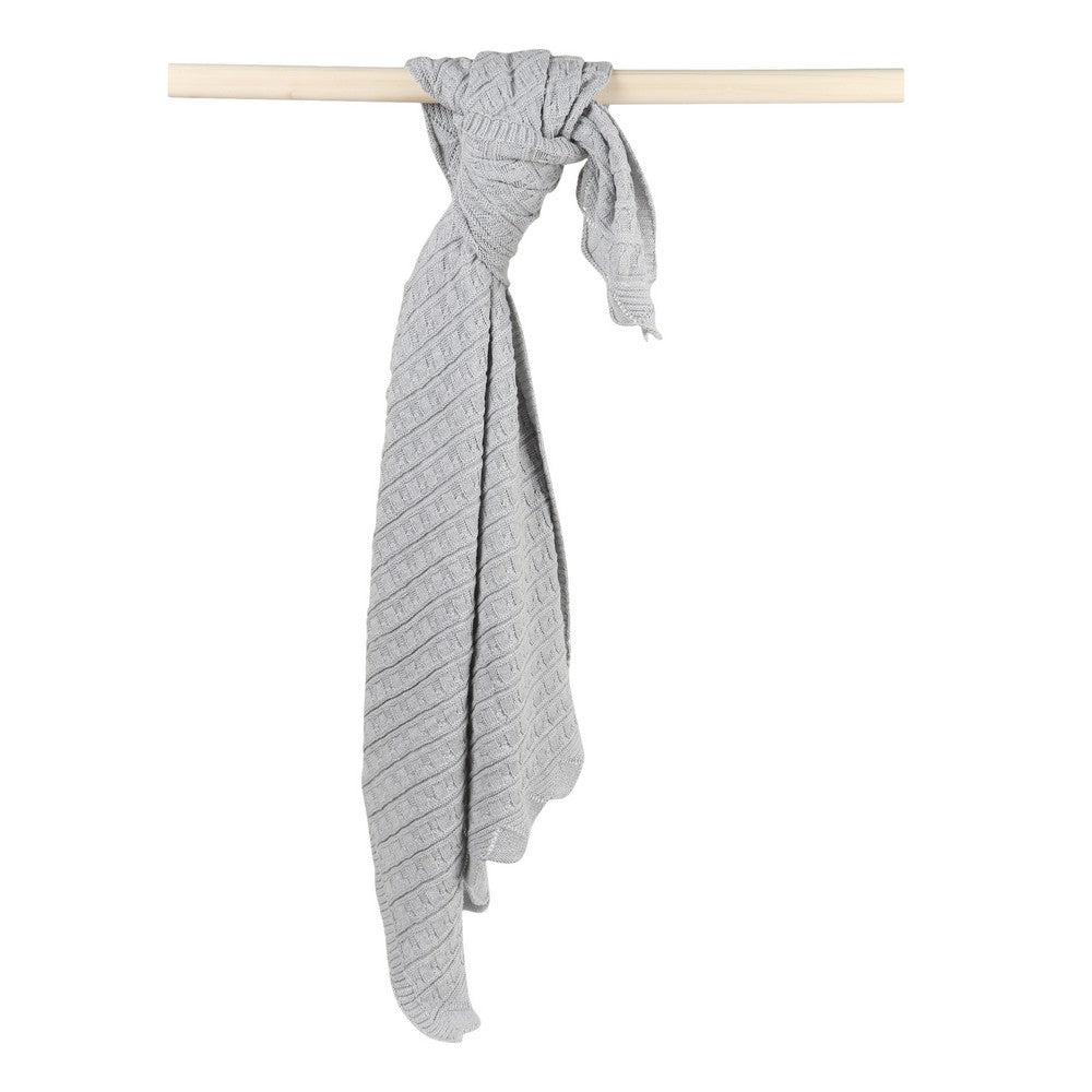 Frill Knit Blanket