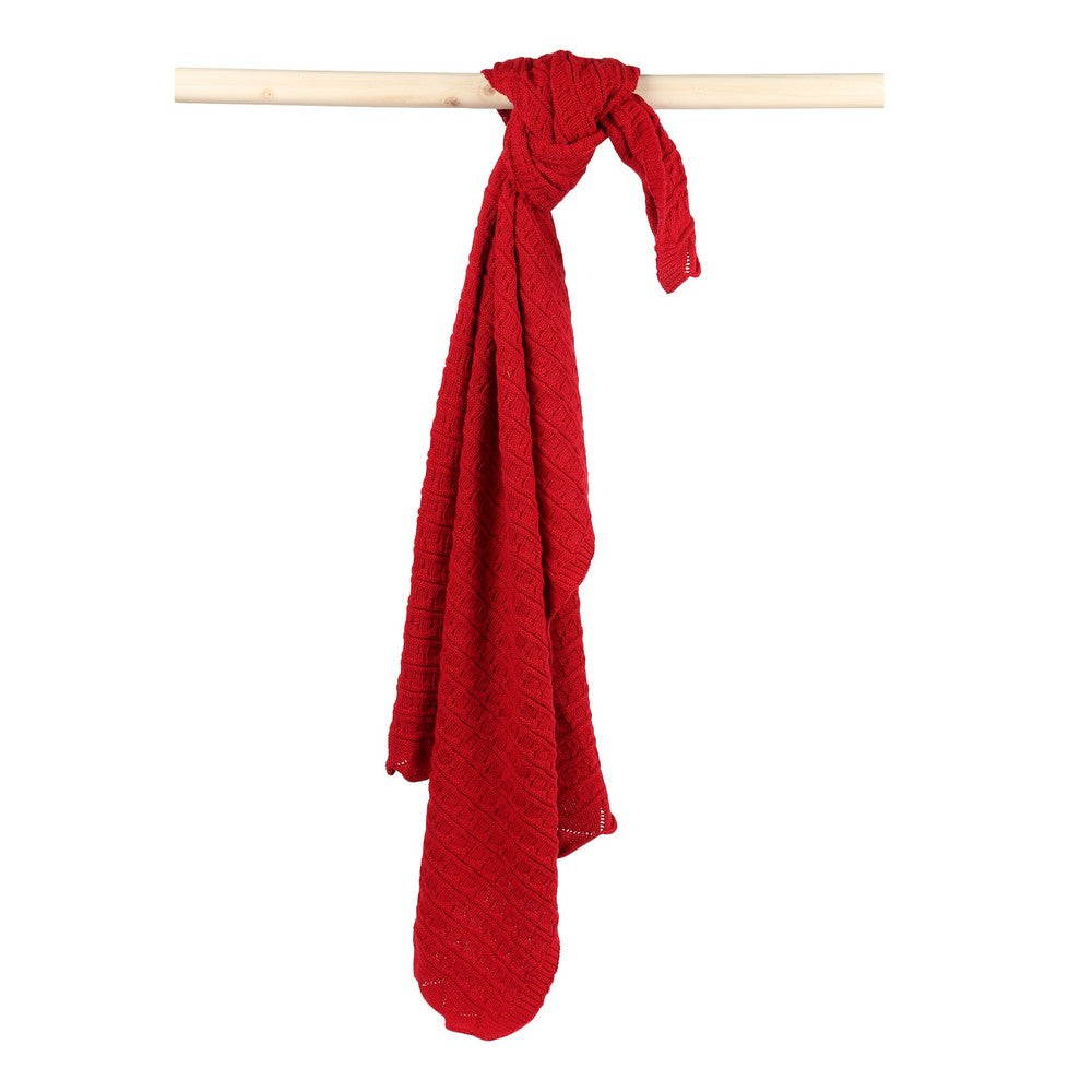 Frill Knit Blanket