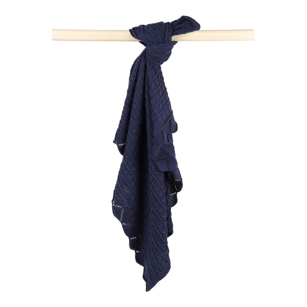Frill Knit Blanket